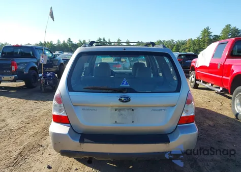 2006 Subaru Forester 2.5X from USA, damaged, VIN JF1SG63646H759886